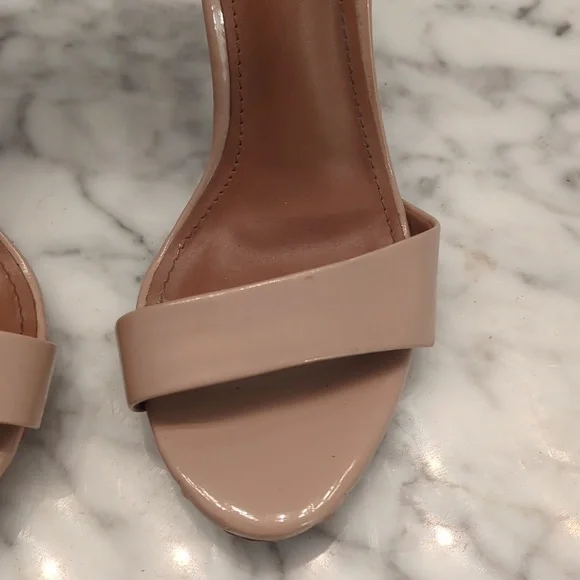 Steve Madden Reno Nude Heels - Picture 10 of 11